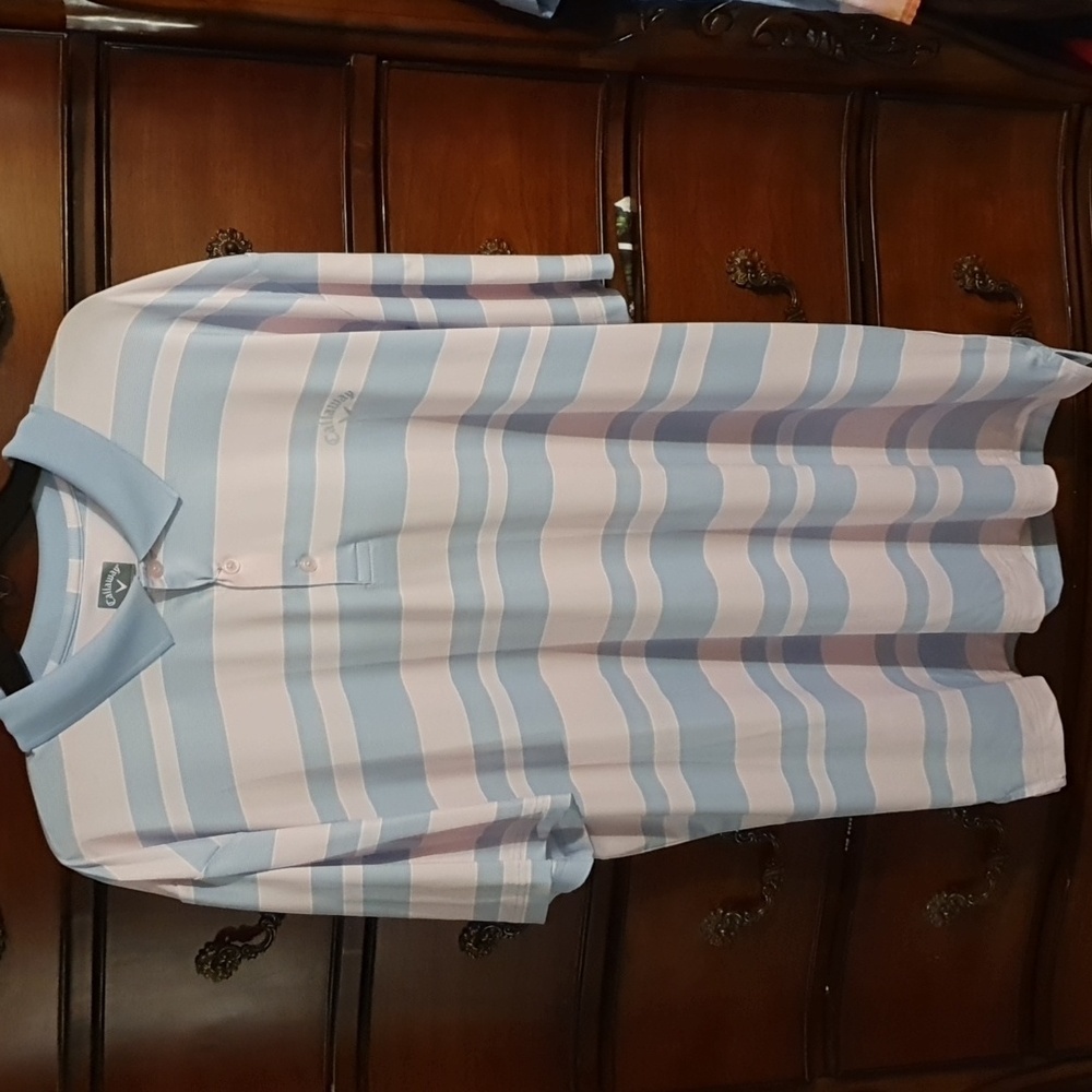 Callaway Option Dri Golf Pink & Blue sz XL